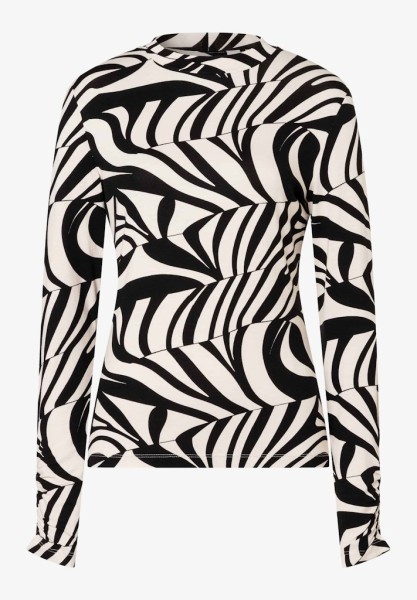 Langarmshirt mit grafischem Print