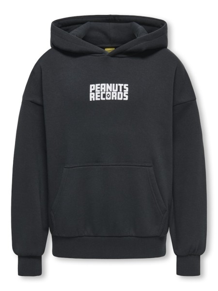 OSJPEANUTS BACK OVZ LS LIC HOODIE SWT