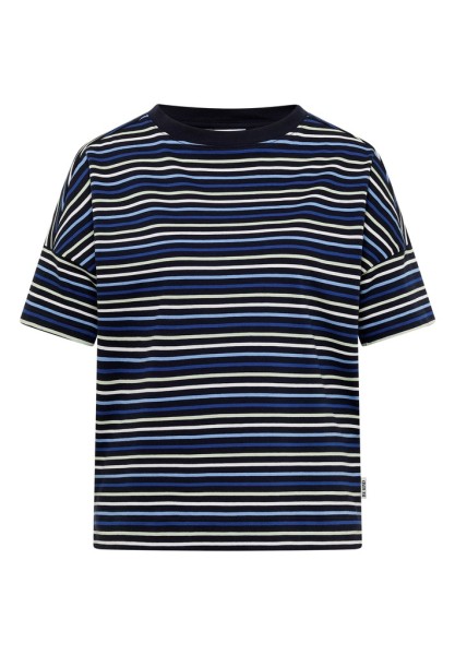 T-Shirt mit Multicolor Streifen