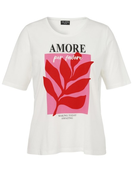 T-Shirt Rundhals 1/2 Arm Motiv