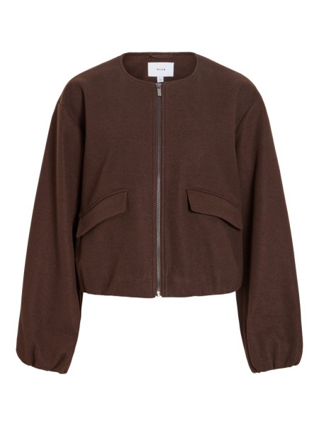 VIBALOU L/S ZIPPER JACKET/TES