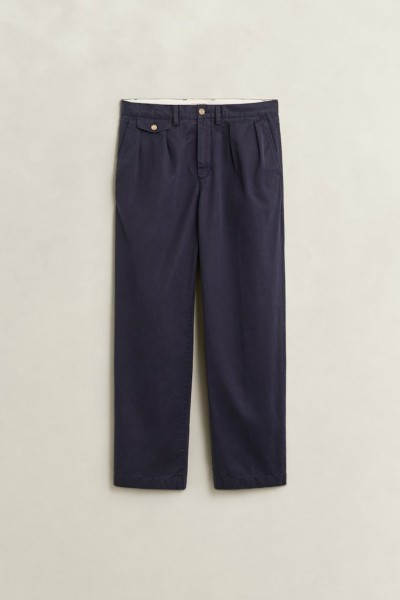 Chinohose aus Baumwolltwill