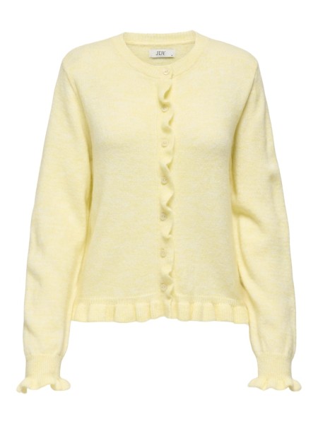 JDYLETTY L/S ON FRILL CARDIGAN KNT NOOS