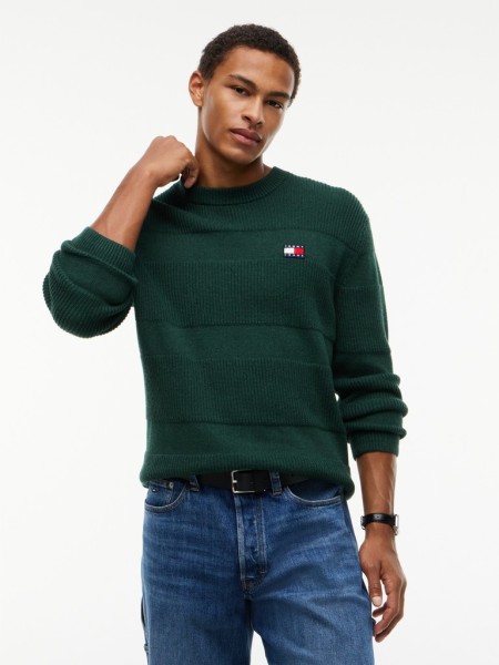 TJM REG TEXTURED SWEATER EXT