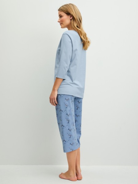 DAMEN Pyjama 3/4