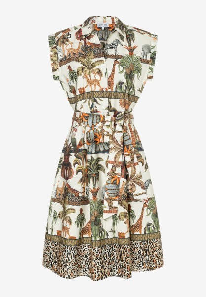 Kleid mit Jungle-Print