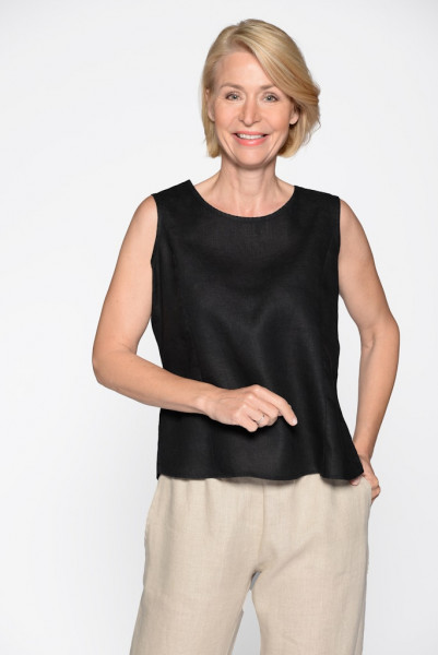 Rdh.-Top, uni, ohne Arm