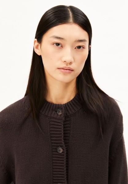 WINTER COTTON KNIT CARDIGAN