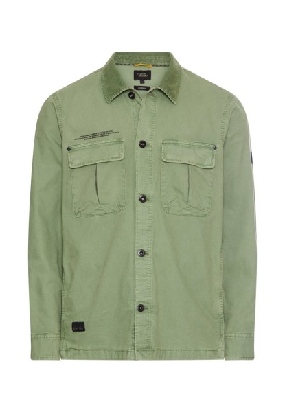 Overshirt mit Pattentaschen und 2-Wege Stretch