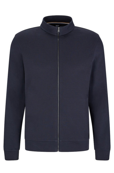 Sweatjacke aus Baumwolle