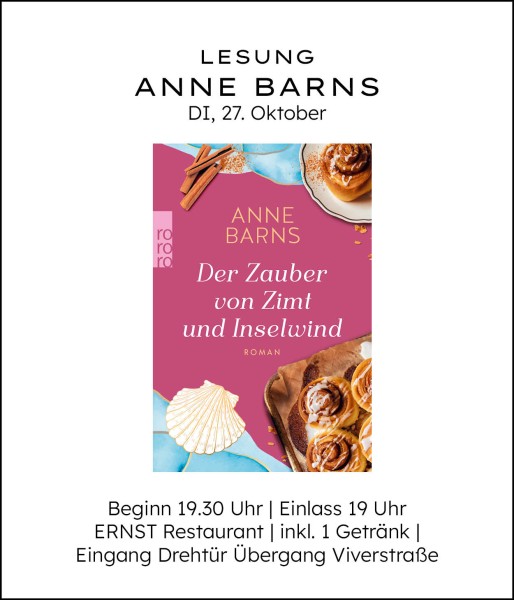 Lesung Anne Barns