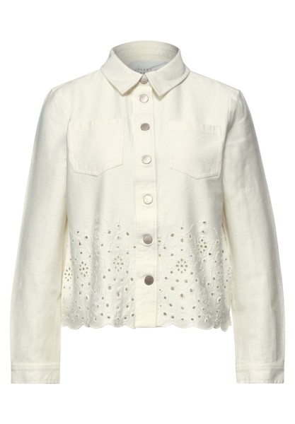 Langarm Overshirt mit Embroidery