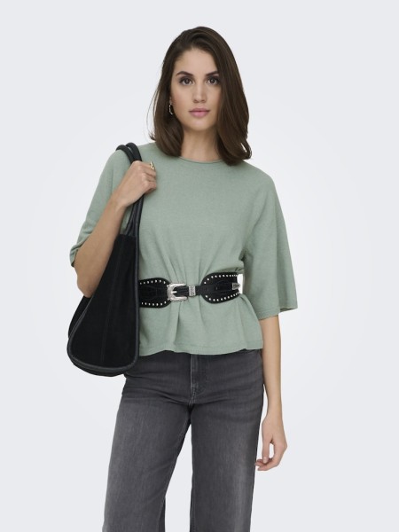 ONLLOYAL 2/4 O-NECK KNT NOOS