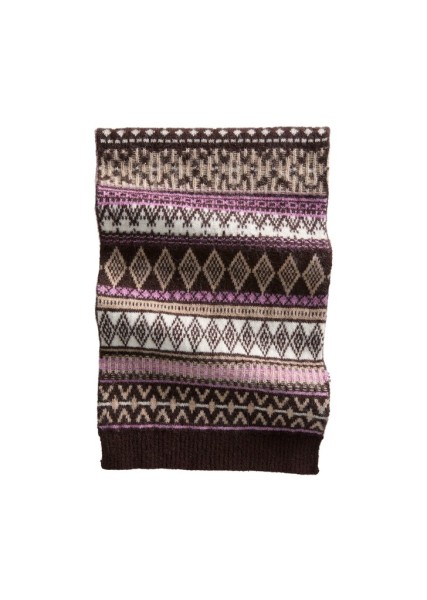 Jacquard-Strickschal