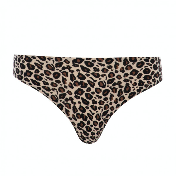 SOFTSTRETCH Tanga (Print/Weiß)