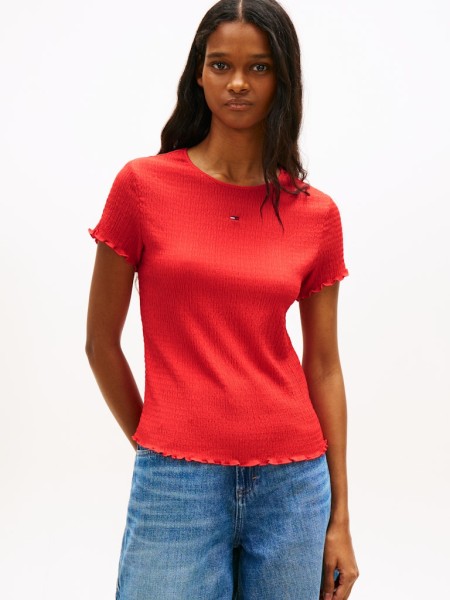 Smock Slim Seersucker T-Shirt