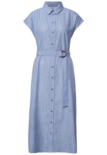 Midi-Kleid mit Knopfleiste