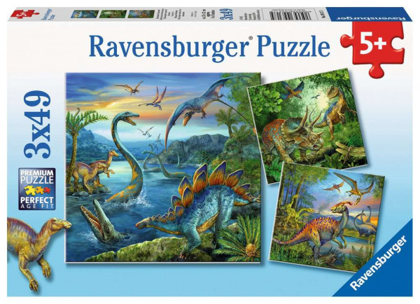 Puzzle Faszination Dinosaurier