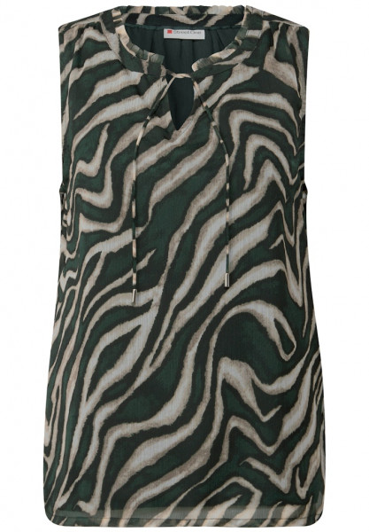 Chiffon Blusentop mit Print
