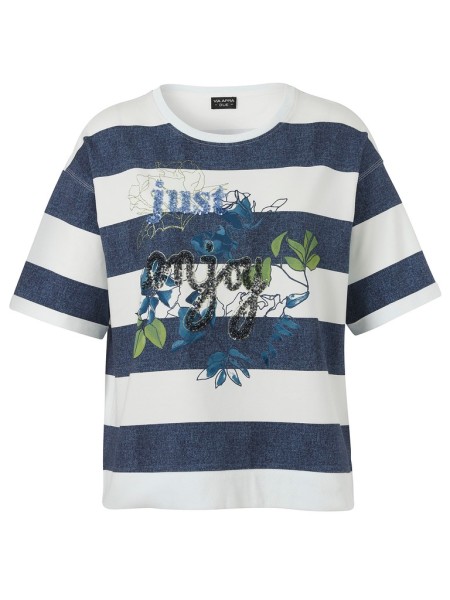 Sweatshirt Rundhals 1/2 Arm Druck