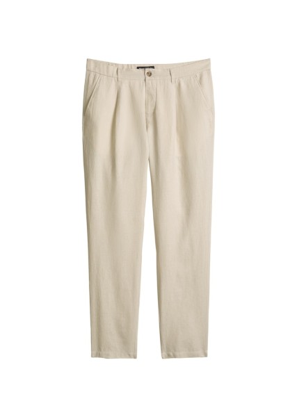 Leinenhose Model Osby Jogger pleats