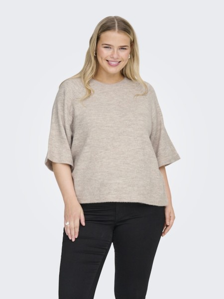 CARSIMONI 3/4 PULLOVER KNT NOOS