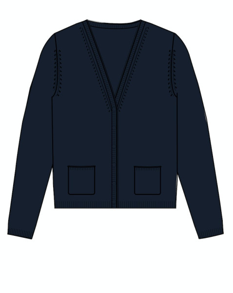 V-Cardigan, 1/1 Arm, uni