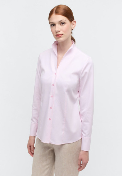 Bluse Jacquard Langarm