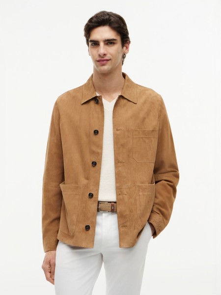 SUEDE CHORE JACKET