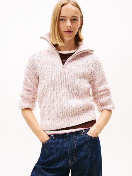 TJW NEP 1/4 ZIP SWEATER