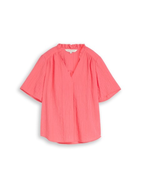 Bluse mit V-Ausschnitt