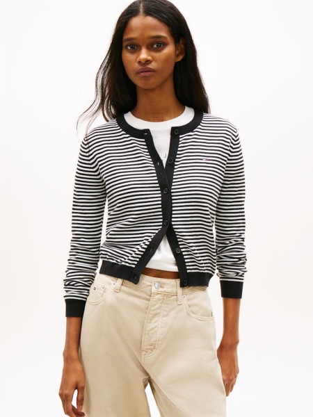 TJW ESSENTIAL CREW NECK CARDIGAN