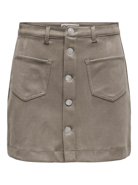 ONLAMAZING-STINA FAUX SUEDE SKIRT PNT