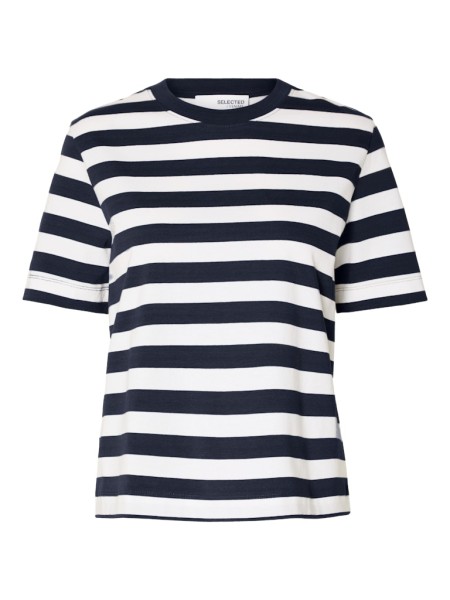 SLFESSENTIAL SS STRIPED BOXY TEE NOOS