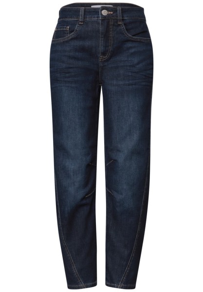 High Waist Barrel Leg Jeans im Loose Fit