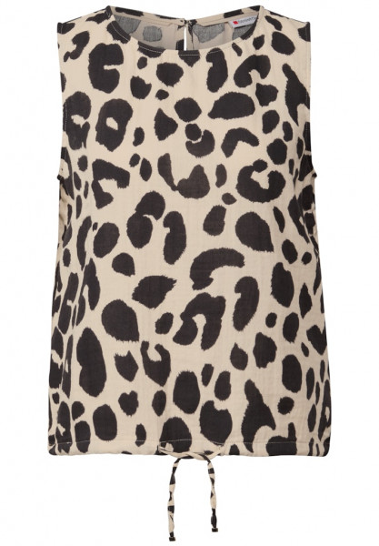 Musselin Blusentop mit Print
