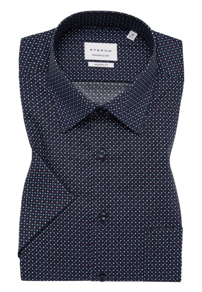 Hemd Popeline Kurzarm