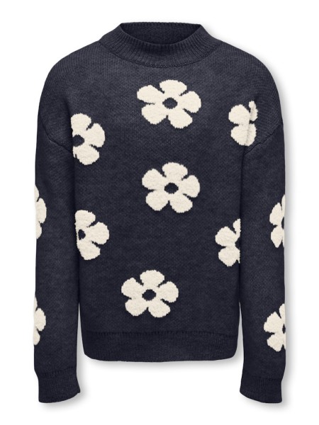 KOGNAJA L/S FLOWER PULLOVER KNT
