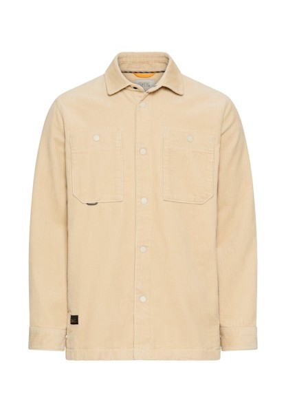 Cord Overshirt mit Druckknöpfen