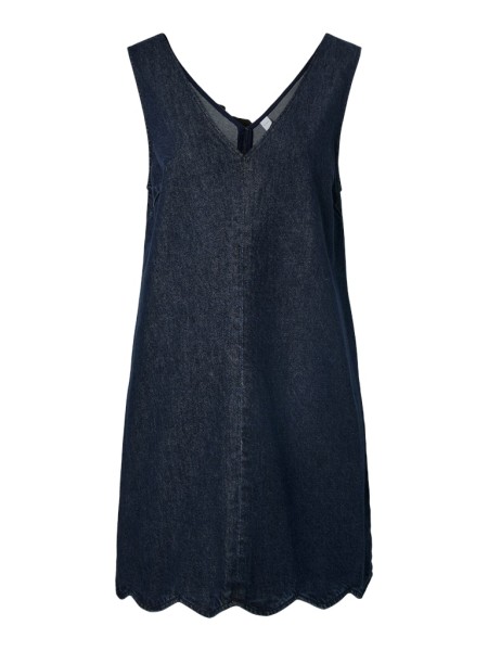 YASSCALLOP SL DENIM DRESS S. - EX