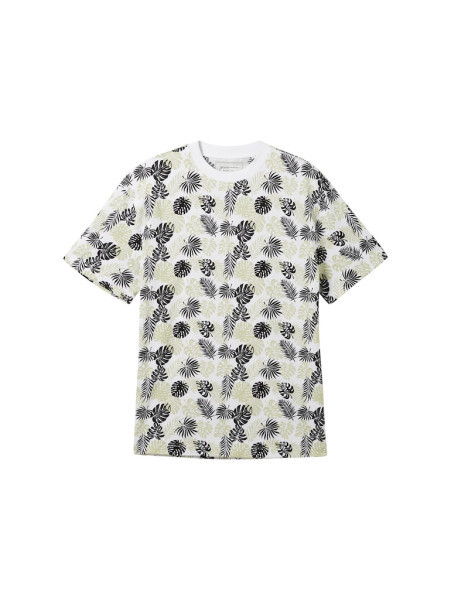 Relaxed T-Shirt mit Allover-Print