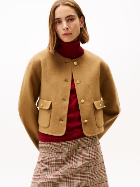 DF WOOL BLEND REG LADY JACKET
