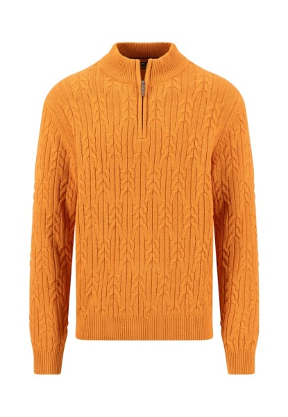 Zip Troyer, Soft Knit Cable*RWS