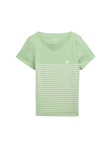 T-Shirt mit Streifenmuster