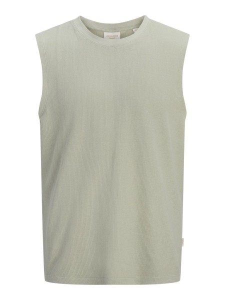 JORHYERES SLEEVELESS TEXTURE TEE