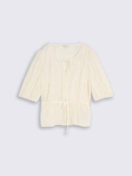 Bluse mit Schleifen