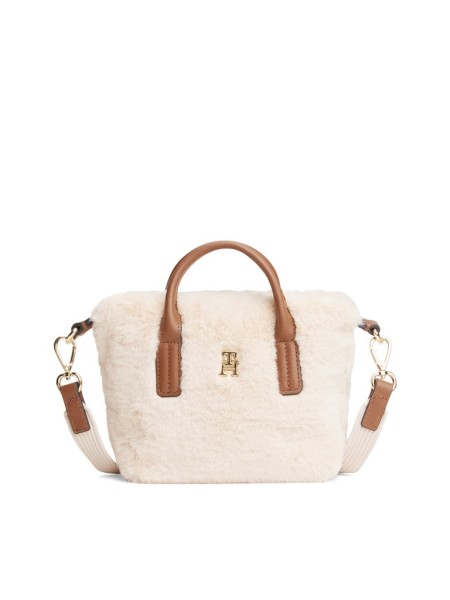POPETTE MICRO TOTE FAUX FUR
