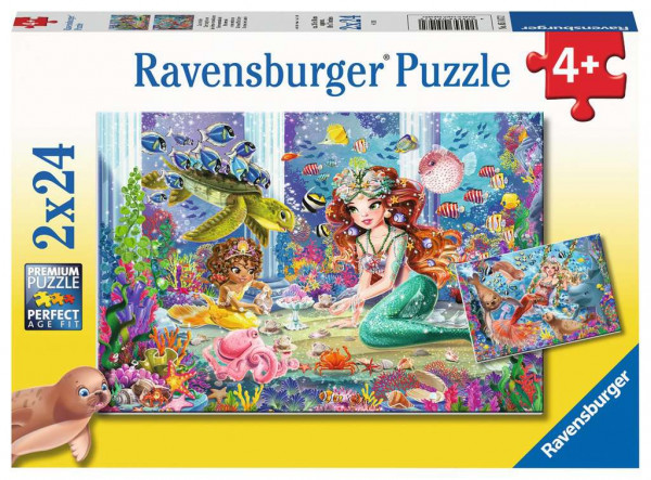 Puzzle Zauberhafte Meerjungfrauen