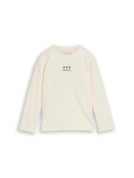 Oversize Langarmshirt mit Rückenprint