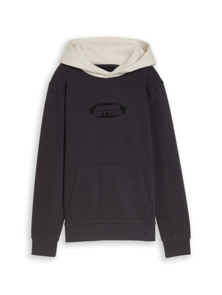 Hoodie Sweatshirt mit Foto-Print